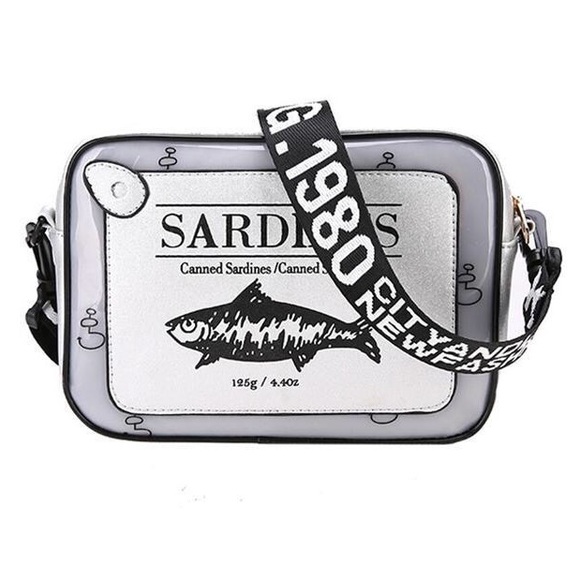 Unbranded Handbags - Sardine Tin Crossbody Bag